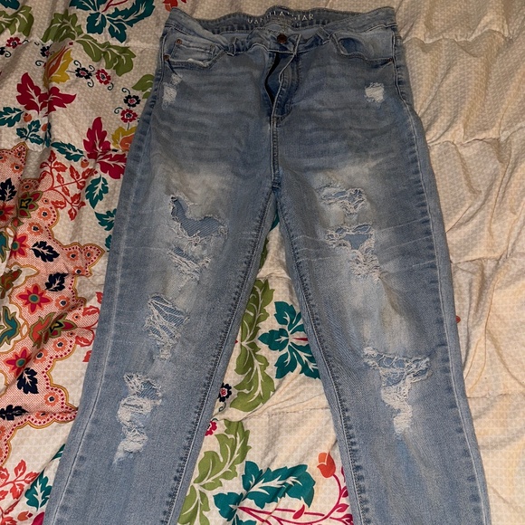 Vanilla Star Denim - Vanilla star worn denim jeans